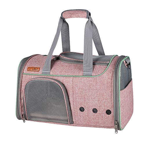 CHYIR Haustier-Tragetasche, Schultertasche, Katzen-Handtasche, Hundetasche für Katzen, Hunde, Outdoor-Reisen, Rosa von CHYIR