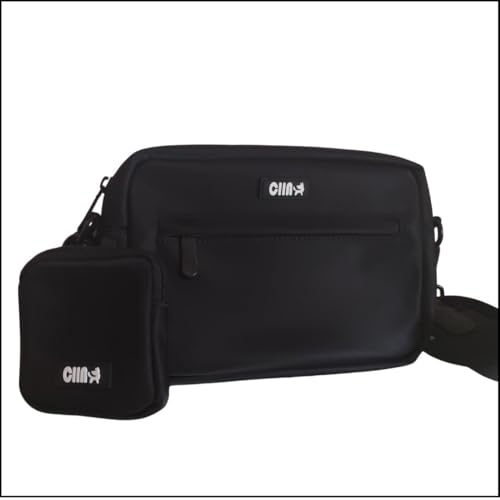 CIIN Leckerlibeutel für Hunde, Trainingstasche für Hunde, schwarze Tasche von CIIN