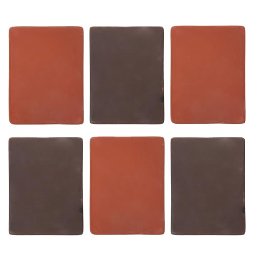 CIMAXIC 6 Stück handgefertigte Keramikziegel: 3,14" X2,36 Landschaftsbau-Ziegelblock - Schildkrötenbecken-Lebensraum-Rottonblock - Natürliches Lebensraum-Dekorationszubehör CIMAXIC 6 Stück handgefertigte Keramikziegel: 3,14" X2,36 Landschaftsbau-Ziegelblock - Schildkrötenbecken-Lebensraum-Rottonblock - Natürliches Lebensraum-Dekorationszubehör von CIMAXIC