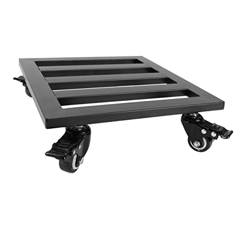 CIMAXIC Abnehmbares universelles Rad-Blumentopf-Tablett bloomcar Pflanzenroller rundes Tablett Pflanzenregal drinnen Wagen Schlauch Pflanzenständer mit Rädern Pflanzenschalen Boden Bonsai von CIMAXIC