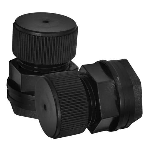 CIMAXIC Bulkhead Fitting Für Regenwassertanks Einfache Installation Für Gartenschläuche Robustes Bulkhead Wasseranschluss Koppler Set Ideal Für Regentonnen von CIMAXIC