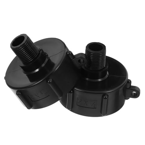 CIMAXIC IBC Tank Adapter Für Wasseranschluss IBC Ventil Adapter Mit Grobgewinde IBC Connector Für Gartenschlauch IBC Wasserbehälter Fittings IBC Übergangsadapter 3/4 Auf 1/2 von CIMAXIC