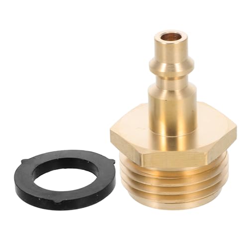 CIMAXIC RV Blowout- -Adapter Gartenschlauch-Adapter Luftkompressor-Schnellanschlussstecker für RV-Sprinklersysteme auslaufsicher universell einsetzbar von CIMAXIC