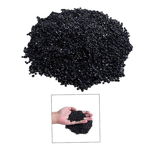 Polierte schwarze Turmalin-Edelsteine, rauer schwarzer Turmalin, zerkleinert, unregelmäßige Turmalin-Kristallsplitter, Ausgleichssteine, unregelmäßig geformte Natursteine, Lapidar-Kristall, raue von CIMAXIC