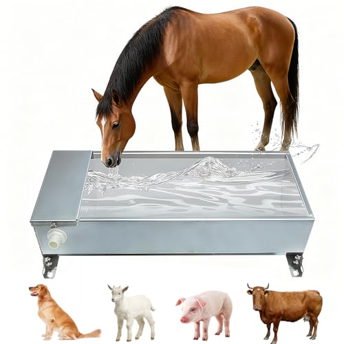 Tränkebecken,Automatischer Pferdetränke,Edelstahl Viehtränke Tränkebecken mit Einhänge Schwimmerventil,Schwimmer Tränkebecken,Tränke Für Rinder, Schafe, Hunde Und Pferde,7.5 Liter Tränkebecken,Automatischer Pferdetränke,Edelstahl Viehtränke Tränkebecken mit Einhänge Schwimmerventil,Schwimmer Tränkebecken,Tränke Für Rinder, Schafe, Hunde Und Pferde,7.5 Liter von CISSIYOG