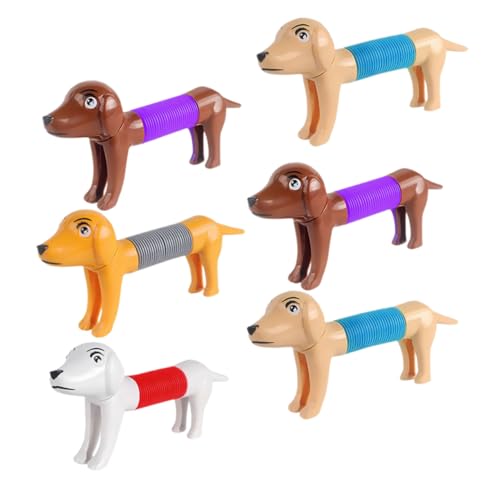 6 Stück Bunte Teleskop Hundespielzeug Pop Röhren Für Kinder - Kreatives Sensorisches Spielzeug Zur Stressbewältigung Und Motorikförderung 6 Stück Bunte Teleskop Hundespielzeug Pop Röhren Für Kinder - Kreatives Sensorisches Spielzeug Zur Stressbewältigung Und Motorikförderung von CIYODO