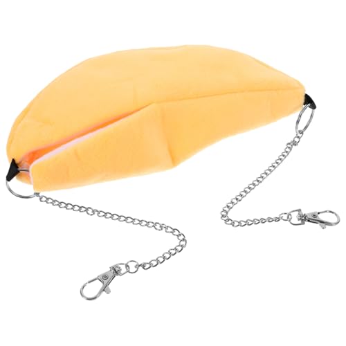 CIYODO 1 Stk Haustier-Hängematte Hamster hängematte Hamster Hammock Small pet bed Plüschtiere meerschweinchen Bett warme Hamsterhängematte Hamsterschaukelbett Karikatur Nestbett Fussel von CIYODO