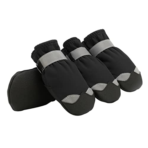 CIYODO 1 Set wasserdichte Schuhe Für Haustiere Regenstiefel Für Hunde Welpen Slip Socken Outdoor Schuhe Für Hunde Pfotenschutz Schuhe Für Hunde Regenstiefel Mit Rutschfester von CIYODO