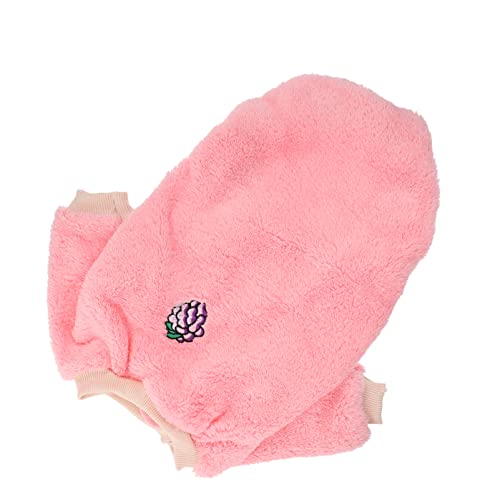 CIYODO Hundekleidung Winterkostüm Mit Obstmuster Warme Hundebekleidung Haustierkleidung Für Kleine Hunde CIYODO Hundekleidung Winterkostüm Mit Obstmuster Warme Hundebekleidung Haustierkleidung Für Kleine Hunde von CIYODO