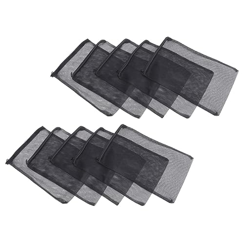 CIYODO 10 stücke Fisch Tank Filter Tasche Polyester Mesh für Aquarium Filter Beutel Schwarz Löcher von CIYODO