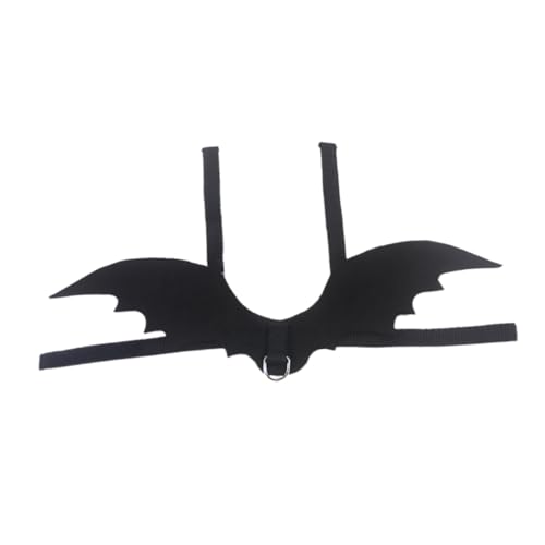 CIYODO 1Stk Halloween Fledermaus Flügel Halloween Kostüm für Haustiere Fledermausflügel für Haustiere Katzenhalsband Flügel Halloween-Dekor welpen zubehör Kleider Haustierkleidung von CIYODO