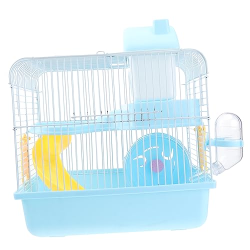 CIYODO 1Stk Hamsterkäfig Hamster käfig Hamster cage The blue blaue Flasche kleines Tierspielhaus eben Chinchillakäfig Haustierkäfig draussen Zubehör Leiter Haustierhaus reisen Hamsterhaus von CIYODO