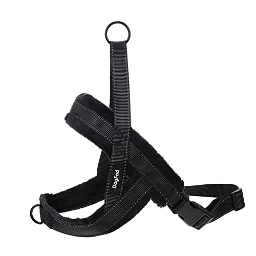 CIYODO 1Stk Hundeleine Korsett hundegurt hundelaufband Atmungsaktive Weste für Hunde hundegürtel Hundehalsband Welpengeschirr Brustgurt für Welpen Outdoor-Geschirr für Welpen Nylon Black von CIYODO