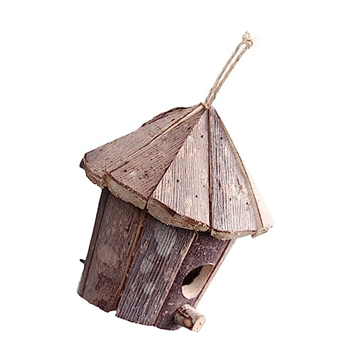 CIYODO 1pc Holz Vogel Nistkasten Vogel Pet Supplies Seil Für Papageien Lerchen Vögel von CIYODO