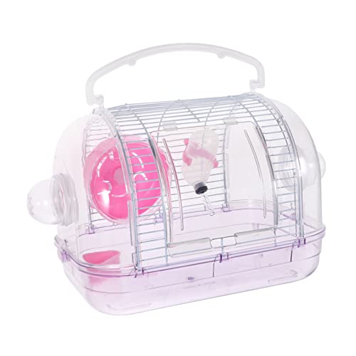 CIYODO 1pc Hamster Träger Hamster Villa Basis Käfig Kunststoff Haustier Käfig Kleine Tier Tragetasche von CIYODO