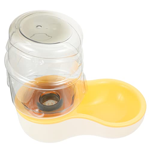 CIYODO 1stk Trinkbrunnen Kaninchenwasser Automatische Hundetränke Automatische Wasserstation Hase Wassernapf Automatische Wasserzufuhr Wasserspender Für Kaninchen Welpen Snack Yellow Pp von CIYODO