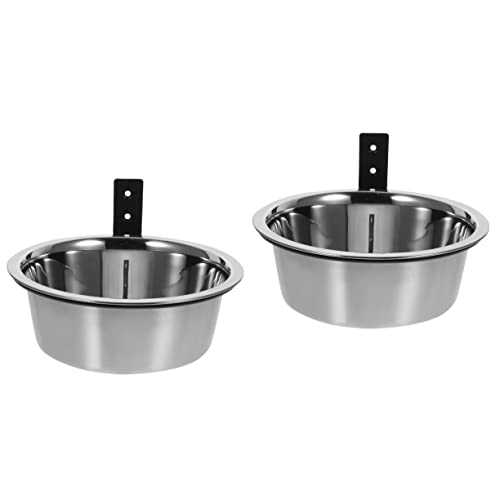 CIYODO 2 Sätze An der Wand befestigter erhöhter Hundenapf Erhöhter Hundenapfständer für große Hunde pet Water Bowl Dog Food Bowl Behälter für Hundefutter Futternäpfe für Katzen Katzennapf von CIYODO