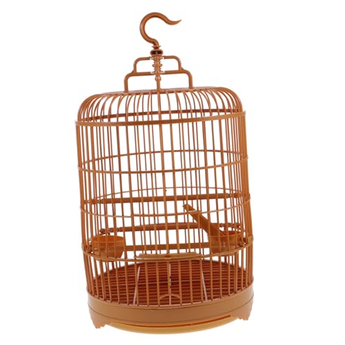 CIYODO 2 Sätze Vogelkäfig Lovebird-Käfig Wellensittichkäfig Wellensittich Reisekäfig Reiseträger für Vögel Ara käfig wellensittich Birdcage Papagei Hängekäfig Vogel Papageienkäfig Plastik von CIYODO