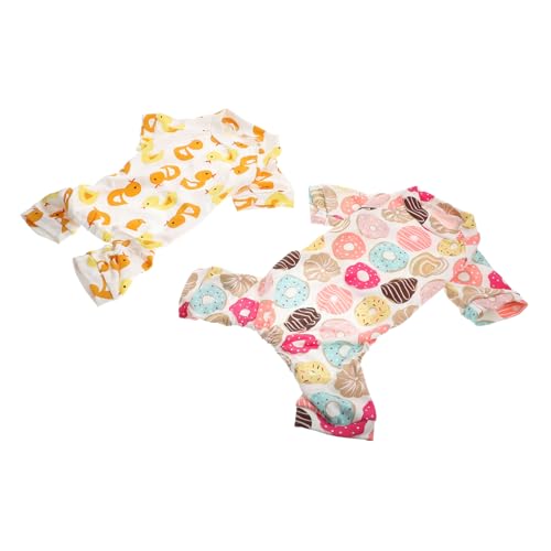 CIYODO 2 Stück Teiliges Warmes Haustierkostüm für Kleine Hunde Winter Pyjama für Gemütliche für Fototermine und Festliche Anlässe aus Hautfreundlichem Material Waschbar und CIYODO 2 Stück Teiliges Warmes Haustierkostüm für Kleine Hunde Winter Pyjama für Gemütliche für Fototermine und Festliche Anlässe aus Hautfreundlichem Material Waschbar und von CIYODO