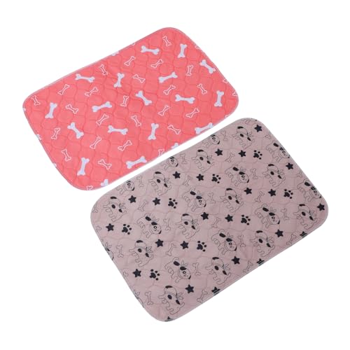 CIYODO Pet Pee Pad Design 2 Stück Hundekatze Urinalmatte Wiederverwendbar Für Töpfchentraining von CIYODO