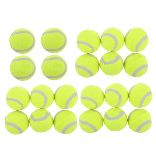 CIYODO 22 Stück Hundespielzeug-tennisbälle, Elastische Gummibälle, Hunde-übungsbälle, Haustier-hundespielbälle Für Große, Mittelgroße Und Kleine Hunde, Interaktive von CIYODO