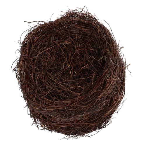 CIYODO 2st Rattan Vogelnest Vogelnest Vogelnestverzierung Für Den Haushalt Künstliches Vogelnest Frühlingsvogel Osterbaumschmuck Ostervögel Nisten Vogelnest-Bonsai-Ornament Baumrebe von CIYODO