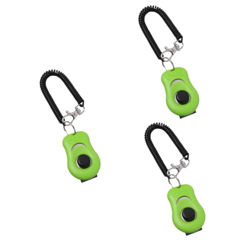 CIYODO 3 STK Schaltflächenklicker Klicker Für Haustiertraining Hundetraining Und Verhaltenshilfen Trainingsgeräte Für Hunde Haustier-Sound-clicker Verhaltenshilfen Für Das Hundetraining von CIYODO