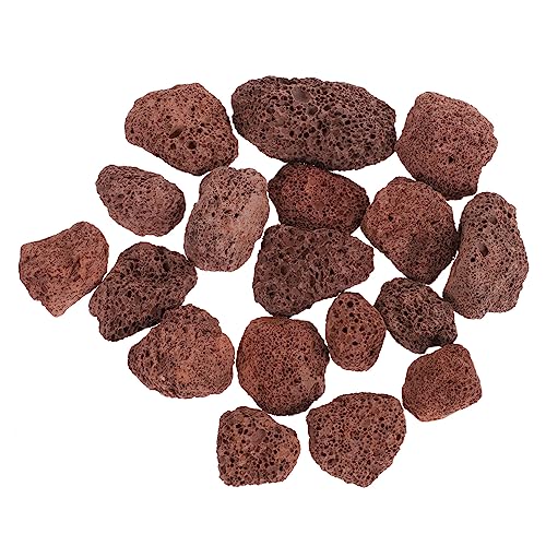 CIYODO 450g Vulkangestein Für Aquarien Aquarienfiltermaterial Natursteine Für Fischbecken Ideal Zur Wasseraufbereitung Und Dekoration 3 Große Steine Hochwertiges Filtermaterial von CIYODO