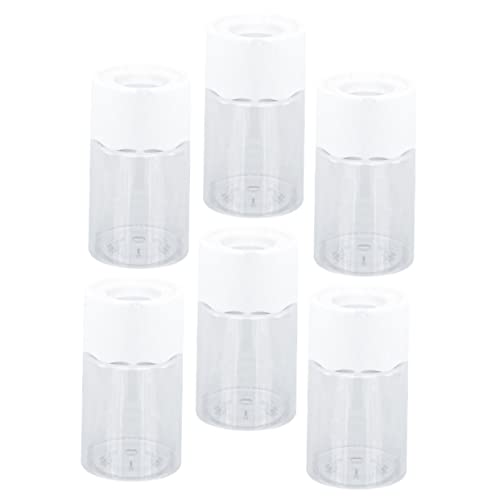 CIYODO 6er Set Hydrokultur Vase Für Pflanzenzucht Transparente Desktop Pflanzstation Für Büro Und Wohnzimmer Dekoration Moderne Pflanzenvermehrung Tuben Für Indoor Pflanzenpflege von CIYODO