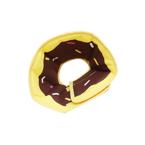 CIYODO Halsband Für Haustiere Obst-Design Halskreis Für Welpen Und Hunde Für Operationen Größe S Donut-Form von CIYODO