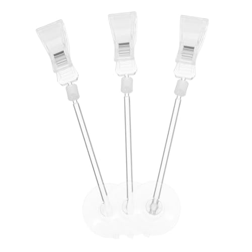 CIYODO Aquarium Saugnapf Clips Flexible Rotationsclips Für Pflanzen Und Futter Für Sicheres Halten Im Aquarienzubehör von CIYODO