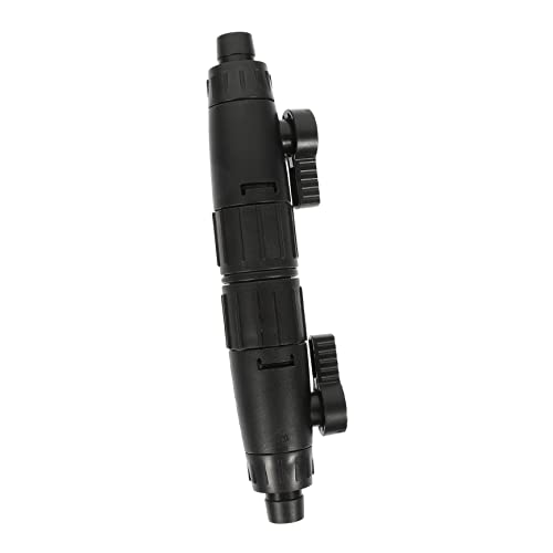 CIYODO Aquarium-Schnellschnittstelle für Aquarien Wasserregelventile Schwamm Luft wasserreiniger hauswasserfilter Filterventile für Aquarien wasserschlauch Adapter Abs Black von CIYODO