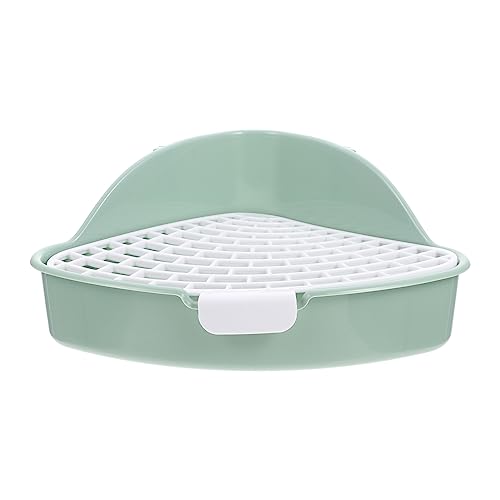 CIYODO Box Kaninchen Toilette Häschen Töpfchen Trainer Meerschweinchen Toilette Kaninchen Training Töpfchen Häschen Käfig Versorgung Häschen Haustier Toilette Häschen Zubehör Kaninchen von CIYODO