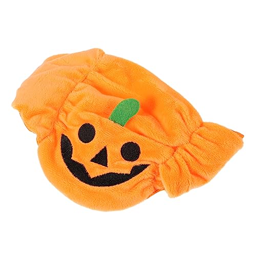 CIYODO Entzückende Katze Kürbis Hut Halloween Hunde Kopfschmuck Katze Hood Haustier Cosplay Hut von CIYODO