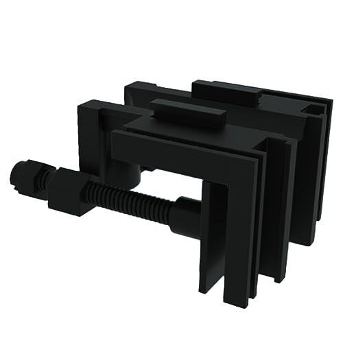 CIYODO Filterclip für Aquarien Tankteiler wiederaufladbare Pumpe Luftventil Rohrentsperrer Fensterhaken Tücher schlauchklemmen Pipe clamp Filterwasserbehälter Aquarium Feste Klemme Black von CIYODO