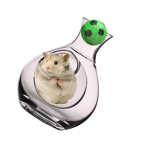 CIYODO Hamster Hideout Habitate Wärmeableitung Nest Glas Weiß Pet Supplies von CIYODO