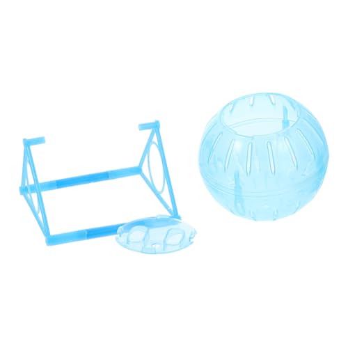 CIYODO Hamster Spielzeug Laufball Hamster Spielzeug Laufräder Laufbälle Für Kleine Haustiere Kleintiertrainer Hamster Laufzubehör Hamster Trainingsrad Abnehmbares Spielzeug Für Haustiere von CIYODO