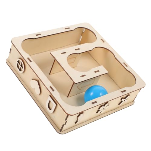 CIYODO Hamster-tunnel-Spielzeug Käfig Für Hamstertunnel Hamster Verstecken Tunnelspielzeug Aus Holz Hamster-tunnelspielzeug Sportzubehör Hamsterversteck Hölzern Haustier Meerschweinchen von CIYODO