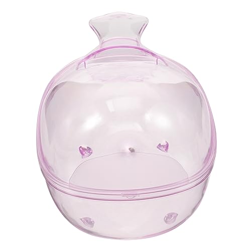 CIYODO Hamsterbad Hamster klo Hamster sandbad Hamster-Sandbad-Set Hamster Badezimmer Hamster-Sandwanne kleine Katzentoilette Sandbadbehälter für Hamster Hamsterversteck Plastik Lavender von CIYODO