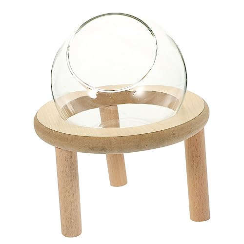 CIYODO Hamsterbett Kleiner Durchsichtiger Behälter Kleintier-sandbadbehälter Hamstersandbad Klarer Behälter Hamsterbad Toilettenteile Badewanne Für Haustiere Toilettenzubehör Anlage Glas von CIYODO