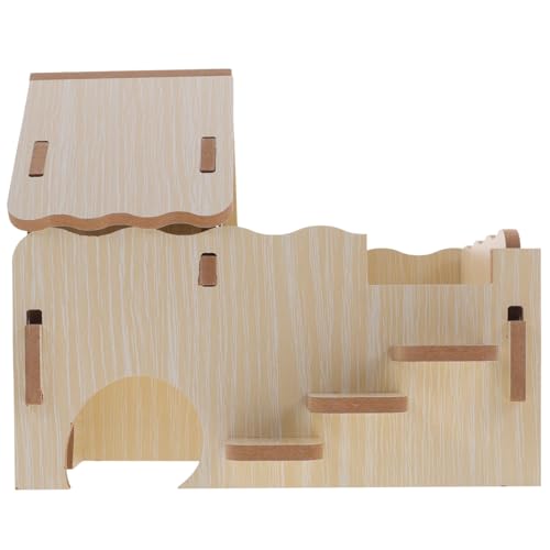CIYODO Meerschweinchenhaus Aus Holz Spielzeug Naturmaterial Kleintiernest Bett Sicheres Bequemes Hamsterversteck CIYODO Meerschweinchenhaus Aus Holz Spielzeug Naturmaterial Kleintiernest Bett Sicheres Bequemes Hamsterversteck von CIYODO