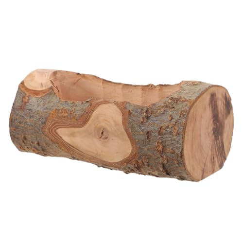 CIYODO Haustier-holznapf Chinchilla-Accessoire Kleine Holzschale Chinchilla-schüssel Hamsterfutterstation Aus Holz Chinchillaschale Aus Holz Verschleißfester Futternapf Apfelholz von CIYODO