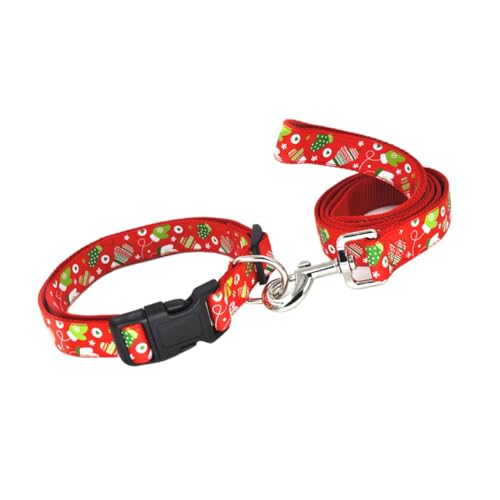 CIYODO Haustier Hundehalsband weihnachtswelpenhalsband Weihnachtstag Accessoire weihnachtsdeko christmas decorations Hund weihnachtshalsband weihnachtshundehalsband der Hund einstellen von CIYODO