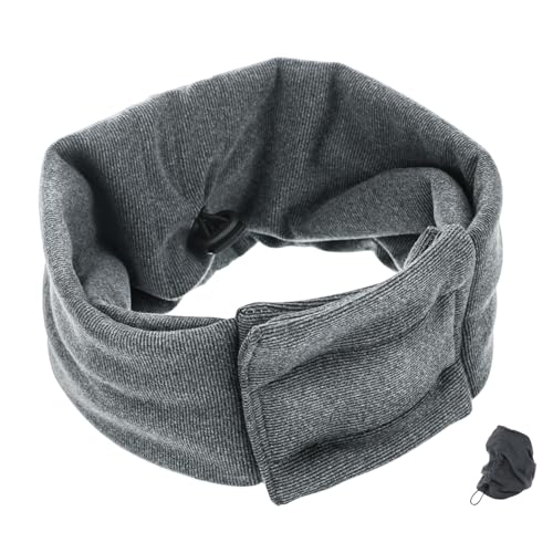 CIYODO Hundehalsband Snood Ohrenschützer für Hunde im Winter Hunde-Hoodie Haustier hundekleidung Hundemantel Ohrenwärmer für Hunde im Winter Hundemütze Winter Polyester Dark Grey von CIYODO