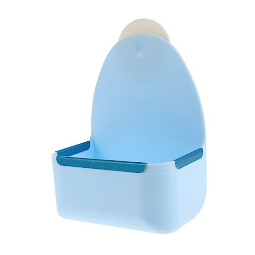 CIYODO Kaninchenschale meerschweinchen wassernapf Futterbecken für Haustierkäfige pet Food Container Futterbehälter für Haustiere Häschen-Feeder Futternapf für Kaninchen pp Blue von CIYODO