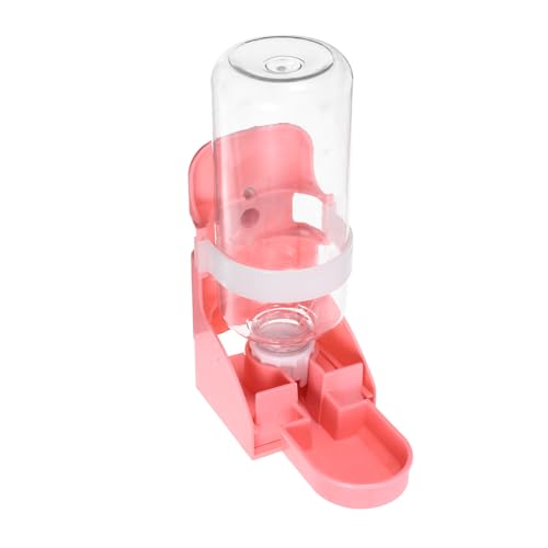 CIYODO Kaninchentrinker Wasserflasche Für Haustierkäfige Automatische Tränke Wasserspender Für Haustiere Hund Wasserflasche Hamster-wasserflasche Hundewasserspender Für Kiste Rosa Pp von CIYODO