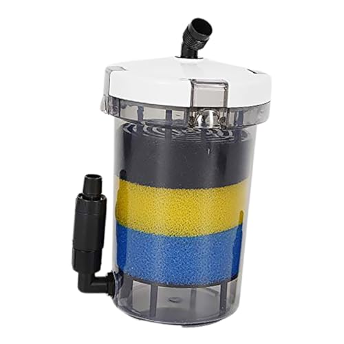 CIYODO Kasten Filter für Fischbecken Aquariumfilter Wasserfilter für Aquarium außenfilter Aquarium Wasseraufbereiter Aquarium Filtersystem Filter für Aquarien Leiser Aquarienfilter Abs von CIYODO