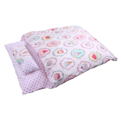 CIYODO Katze Schlafsack Kissen für Haustiere Haustiernest Schlafsack für Welpen Haustier Winter cat House katzenhaus Bettmatte für Haustiere Haustier Katzenkissen Außen Baumwolle Rosa von CIYODO