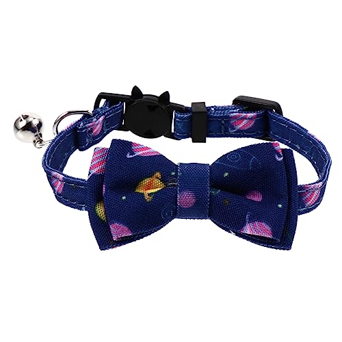 CIYODO Katzenhalsband Kitten katzenzubehöhr Partyhalsband für Welpenfarbhalsbänder für Wurf Hundehalsbänder für Welpen Glockenhalsband für -Hals-Dekor Nylon von CIYODO