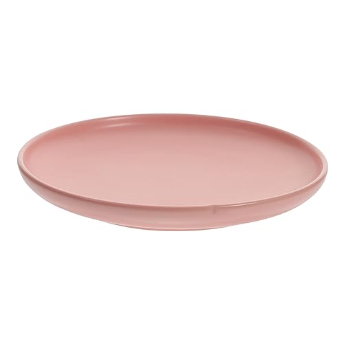 CIYODO Katzennapf aus Keramik pet Water Bowl pet Bowl cat Bowls näpfe Katzen katzenfutter Schalen süße Katzennäpfe Katzenteller für Futter süßer Katzennapf bequemer Fressnapf Rosa von CIYODO